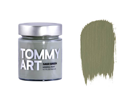 Tommy Art Mineral Paint  140mL  Sage Green