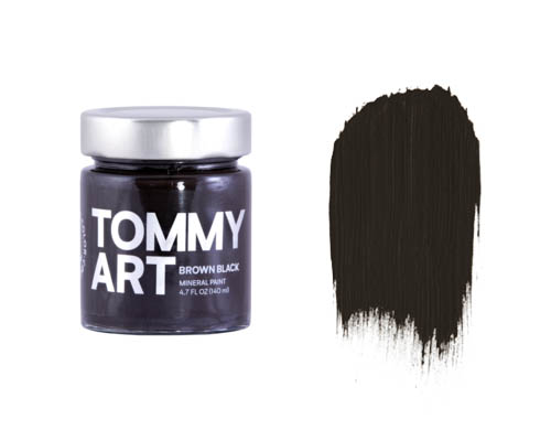 Tommy Art Mineral Paint  140mL  Brown Black