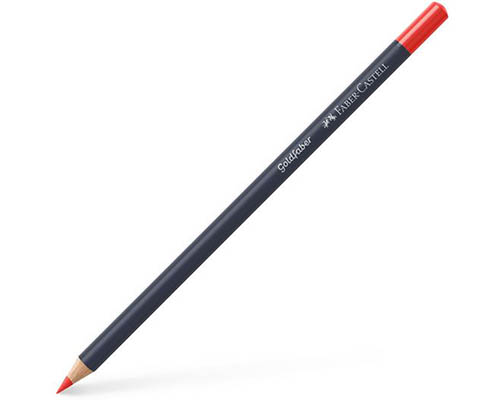 Goldfaber Coloured Pencil – 115 – Cadmium Orange Dark