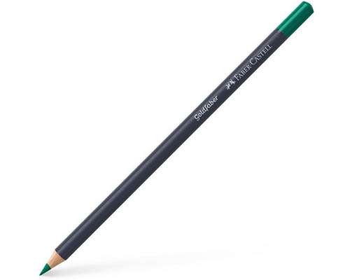 Goldfaber Coloured Pencil  163  Emerald Green