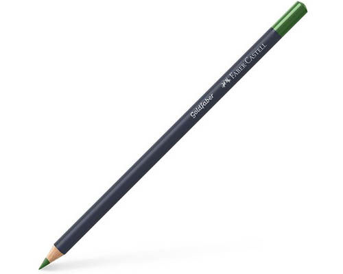 Goldfaber Coloured Pencil – 167 – Permanent Green Olive