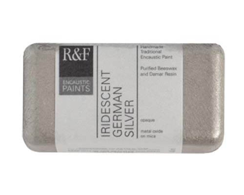 R&F Encaustic  40mL  Iridescent German Silver