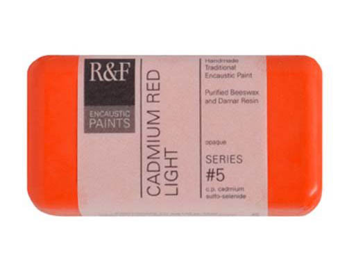 R&F Encaustic  40mL  Cadmium Red Light