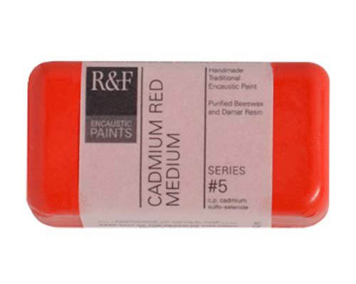 R&F Encaustic  40mL  Cadmium Red Medium