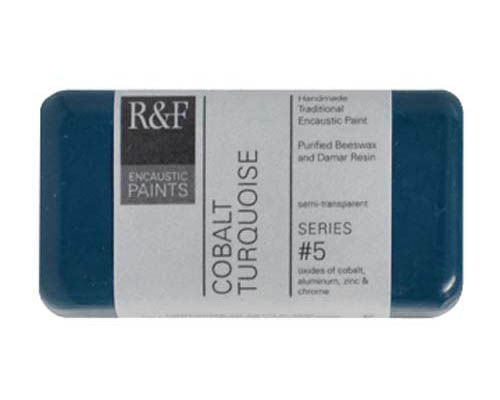 R&F Encaustic  40mL  Cobalt Turquoise