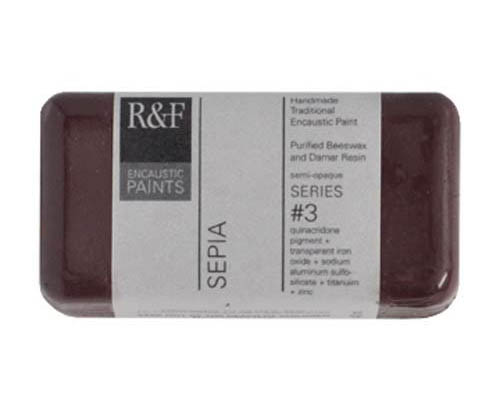 R&F Encaustic  40mL  Sepia