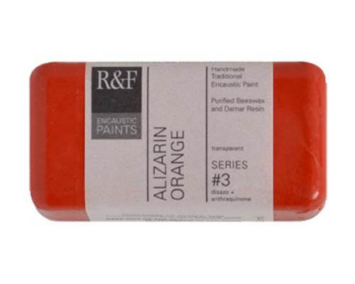 R&F Encaustic  40mL  Alizarin Orange