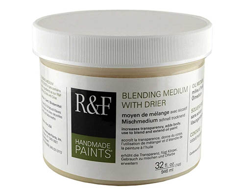 R&F Blending Medium with Drier  32oz