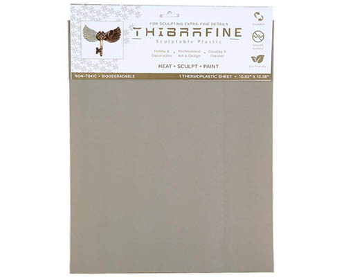 Thibra Fine  Biodegradable Thermoplastic Sheet  10.8 x 13.4 in.