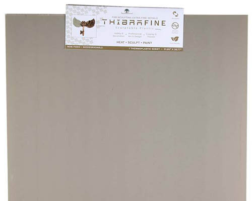 Thibra Fine  Biodegradable Thermoplastic Sheet  21.65 x 26.77 in.
