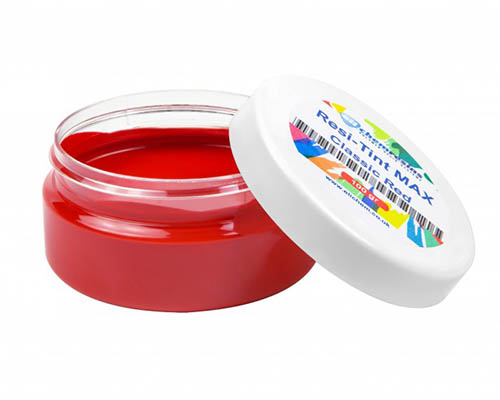 Eli-Chem Resi-Tint Max Pre-Polymer Art Resin Pigment  Classic Red