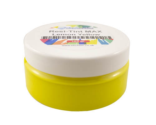 Eli-Chem Resi-Tint Max Pre-Polymer Art Resin Pigment  Lemon Yellow