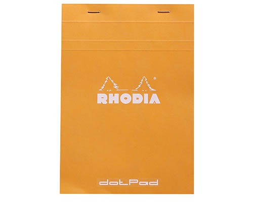Rhodia Pad – Classic Orange – Dot – 5.8 x 8.3 in. 