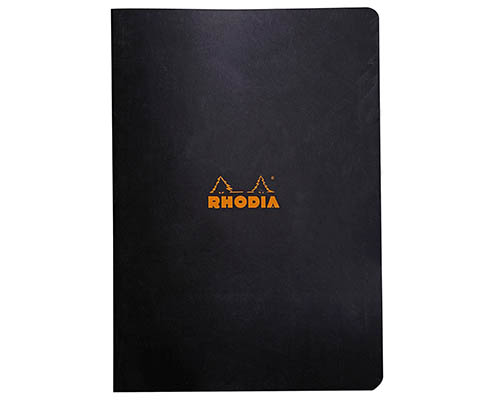 Rhodia Notebook  Black  Grid  8.3 x 11.7 i.n