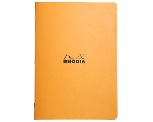 Rhodia Notebook  Classic Orange   Grid  8.3 x 11.7 in. 