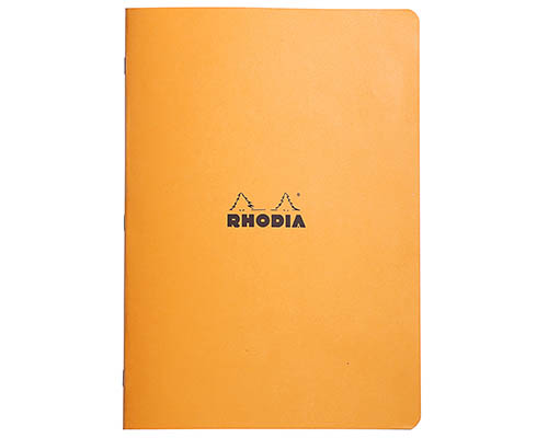 Rhodia Notebook  Classic Orange   Grid  8.3 x 11.7 in. 