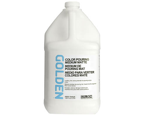 Golden Color Pouring Medium  Matte  128oz