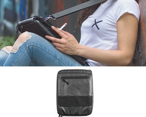 Etchr Carrying Range  Slate Satchel