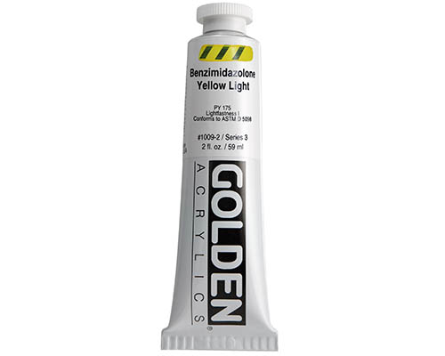 Golden Open Acrylic Benzimidazolone Yellow Light 2 oz.