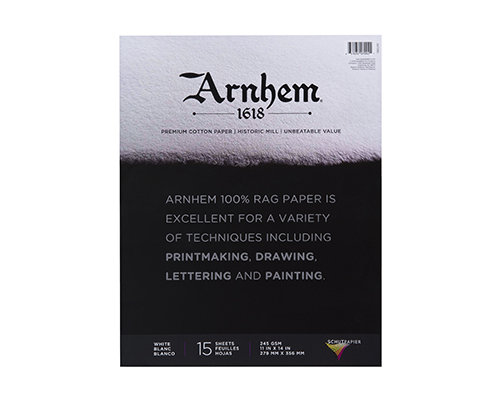 Arnhem 1618 Pad  15 Sheets  11 x 14 in.