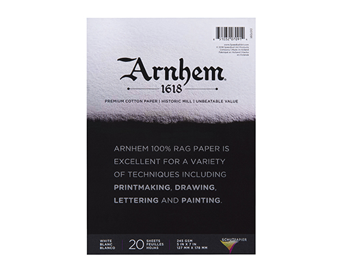 Arnhem 1618 Pad  20 Sheets  5 x 7 in.