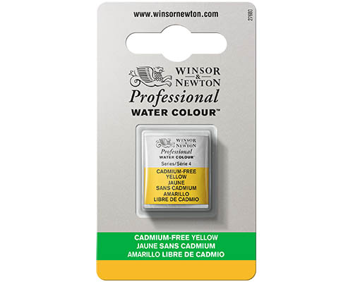 Winsor & Newton Professional Watercolour - Cadmium-Free Yellow - Half Pan