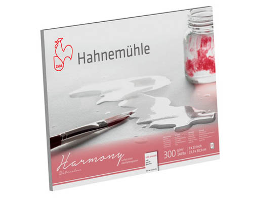 Hahnemühle Harmony Watercolour Block   Cold Pressed   9 x 12 in.