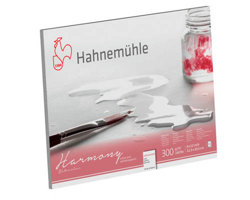 Hahnemühle Harmony Watercolour Block   Cold Pressed   9 x 12 in.