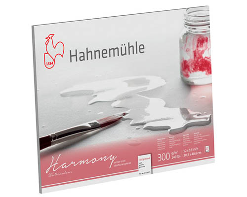 Hahnemühle Harmony Watercolour Block  Cold Pressed  12 x 16 in.