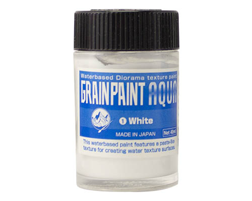 Turner Grainpaint Aqua  40mL Jar  White