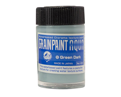 Turner Grainpaint Aqua  40mL Jar  Green Dark