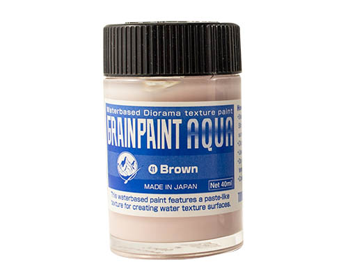 Turner Grainpaint Aqua  40mL Jar  Brown