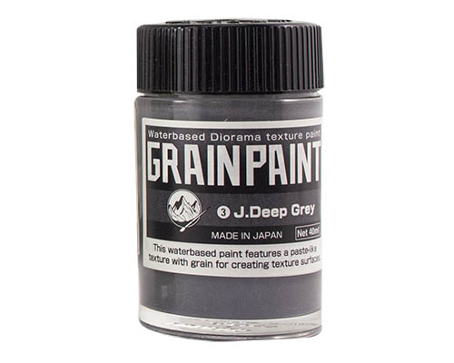 Turner Grainpaint  40mL Jar  Deep Grey