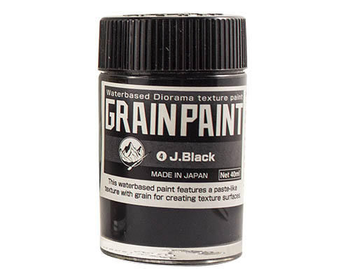Turner Grainpaint  40mL Jar  Black