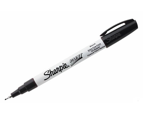 Sharpie Oil Based Paint Marker  Extra-Fine  Black