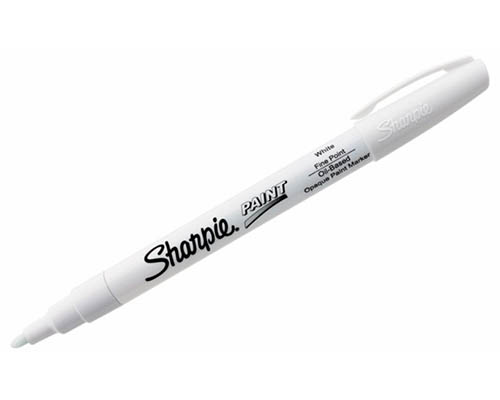 Sharpie Oil Based Paint Marker  Fine  White