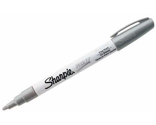 Sharpie Oil Based Paint Marker  Fine  Silver