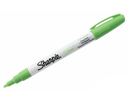 Sharpie Oil Based Paint Marker  Fine  Lime
