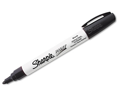 Sharpie Oil Based Paint Marker  Medium  Black