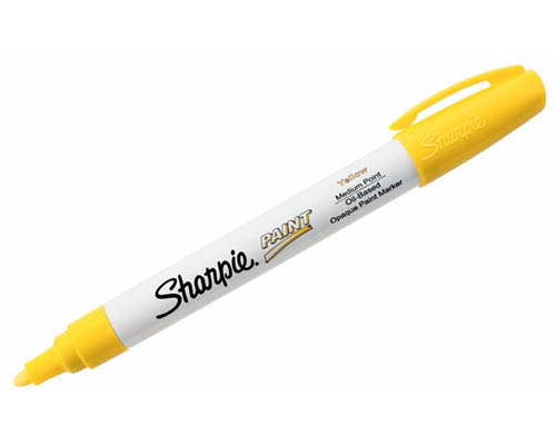 Sharpie Oil Based Paint Marker  Medium  Yellow