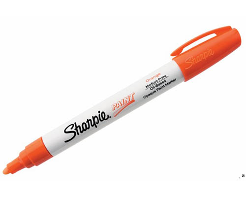 Sharpie Oil Based Paint Marker  Medium  Orange