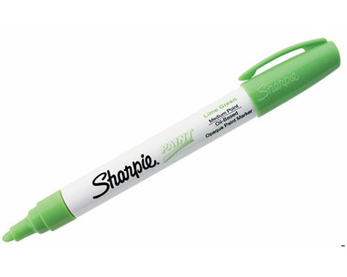 Sharpie Oil Based Paint Marker  Medium  Lime