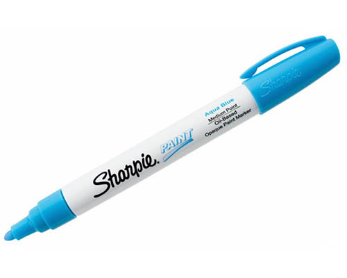 Sharpie Oil Based Paint Marker  Medium  Aqua