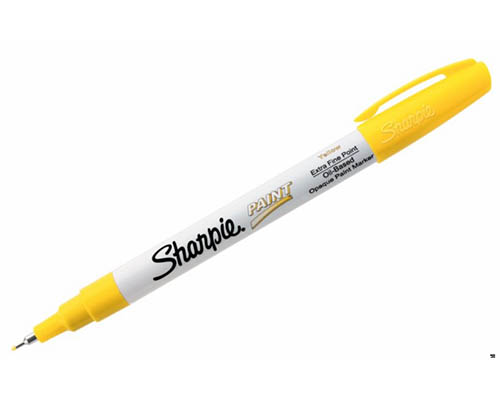 Sharpie Oil Based Paint Marker  Extra-Fine  Yellow