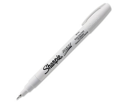 Sharpie Oil Based Paint Marker  Extra-Fine  White