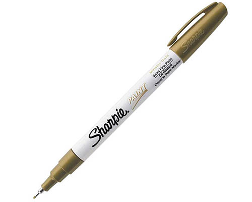 Sharpie Oil Based Paint Marker  Extra-Fine  Gold