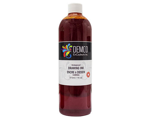 Demco Drawing Ink 473mL (16oz) – Red