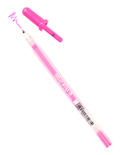 Sakura Gelly Roll - Moonlight Fluorescent Pink - Bold