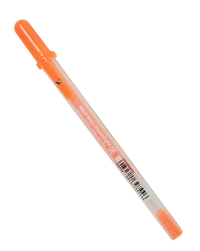 Sakura Gelly Roll - Moonlight Fluorescent Orange -Fine