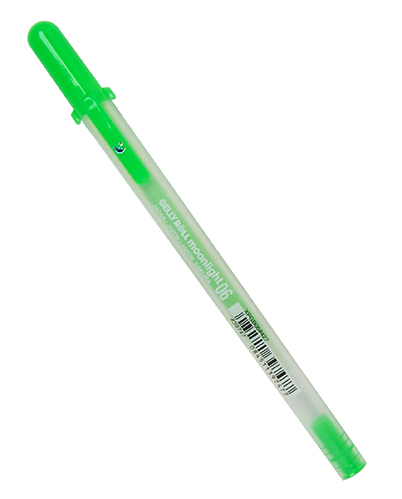 Sakura Gelly Roll - Moonlight Fluorescent Green -Fine